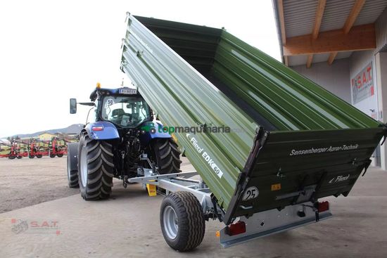 Volquet - Fliegl - einachs-dreiseitenkipper edk 60 fox
