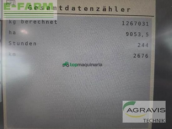 Esparcidor - Rauch - axis h-50.1 emc+w