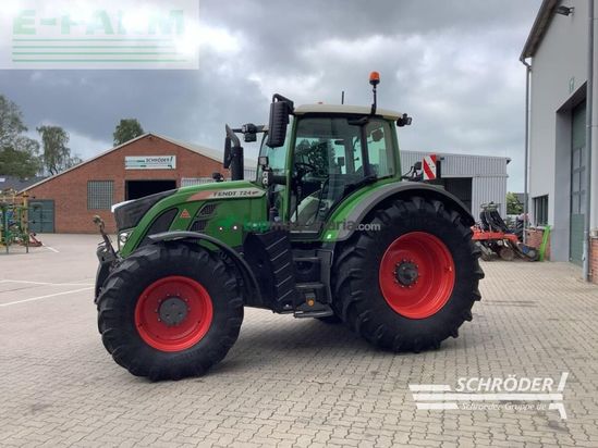 Tractor agrícola - Fendt - 724 vario s4 profi plus