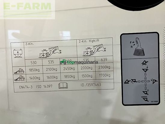 Minicargadora - Claas - torion 530 - garantie 02/2027
