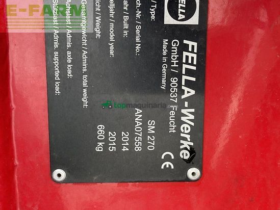 Cortacésped manual - Fella - sm 270