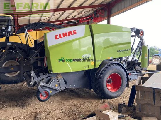 Empacadora gigant - Claas - rollant 455 rc uniwrap