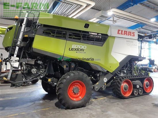 Cosechadora de Cereal - Claas - lexion 8700 terra trac