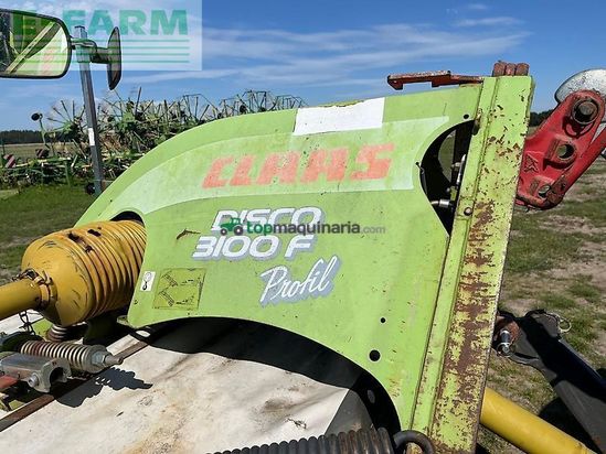 Cortacésped manual - Claas - disco 3100 f profil
