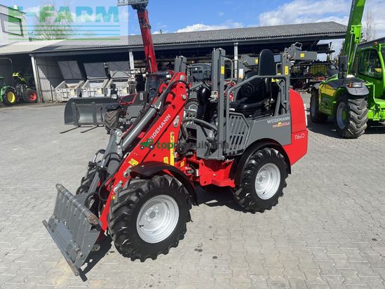 Minicargadora - Weidemann - 1160 mit klappdach unter 2,0m, euro aufnahme