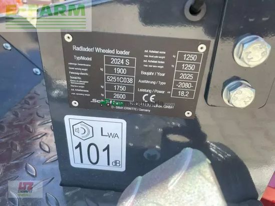 Minicargadora - Schaffer - lader typ 2024 s