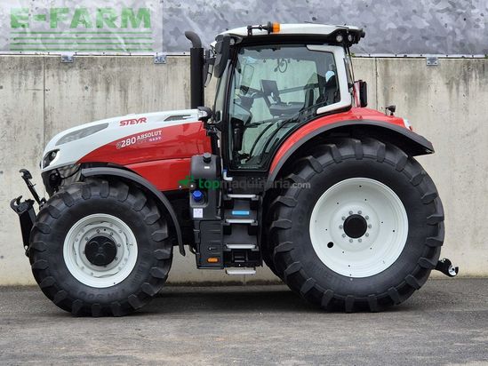 Tractor agrícola - Steyr - 6280 absolut cvt CVT