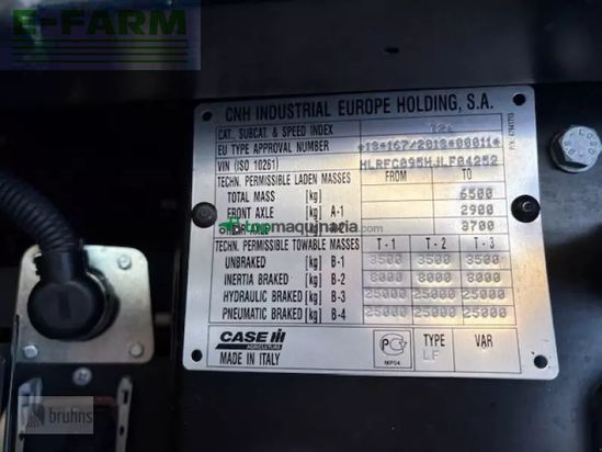Tractor agrícola - Case IH - farmall 95c