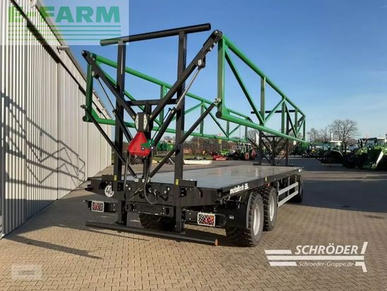 Remolqu agrícola -  - metalltech pb16 hb ballentransportwagen