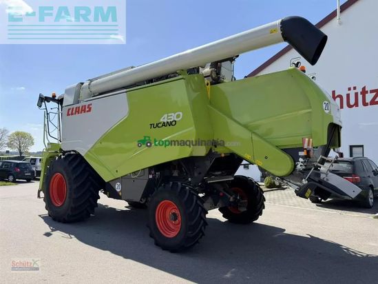 Cosechadora de Cereal - Claas - tucano 430 3d obenentleerung v560 top