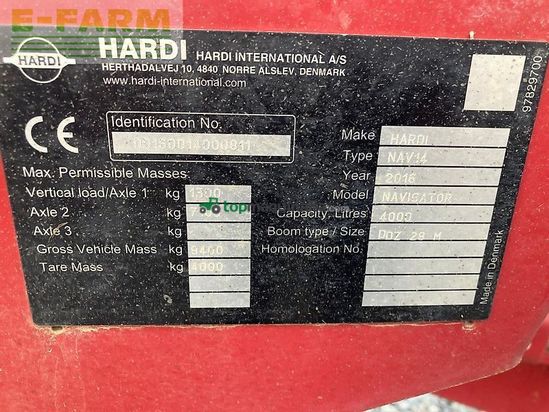 Atomizador - Hardi - navigator 4000