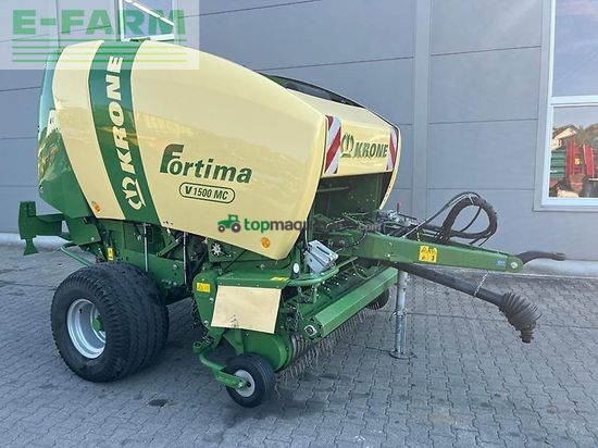 Empacadora gigant - Krone - fortima v 1500 mc