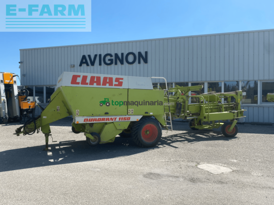 Empacadora gigant - Claas - quadrant 1150