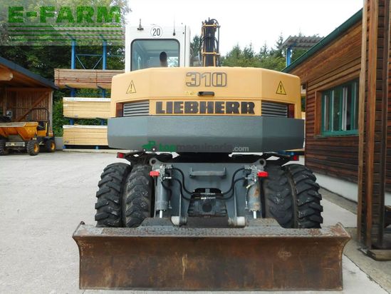 Excavadora - Liebherr - a310b ( 12.000kg ) hydr. sw + 2 löffel