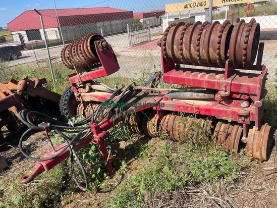 Rodillo de 5 m hidráulico con transporte
