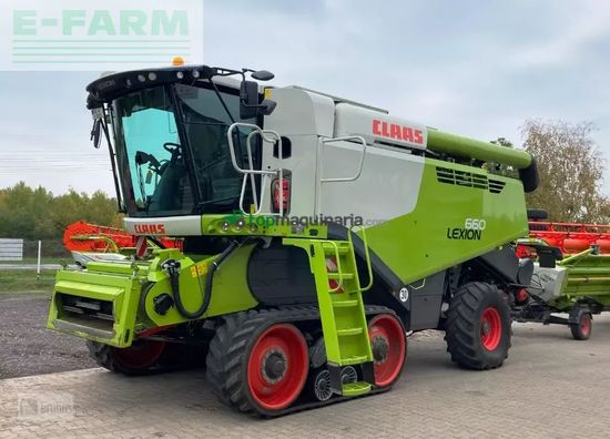 Cosechadora de Cereal - Claas - lexion 660 tt mit vario 930
