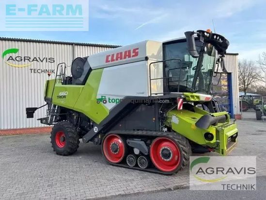 Cosechadora de Cereal - Claas - trion 660 terra trac allrad