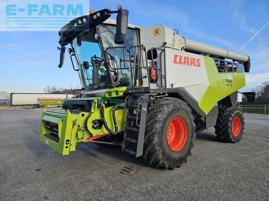 Cosechadora de Cereal - Claas - trion 740 montana 4x4