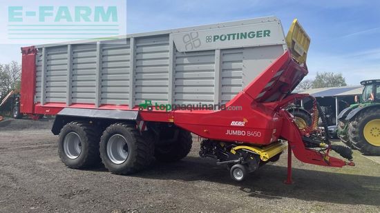 Cinta transportadora de forraje - Pöttinger - jumbo 8450 db