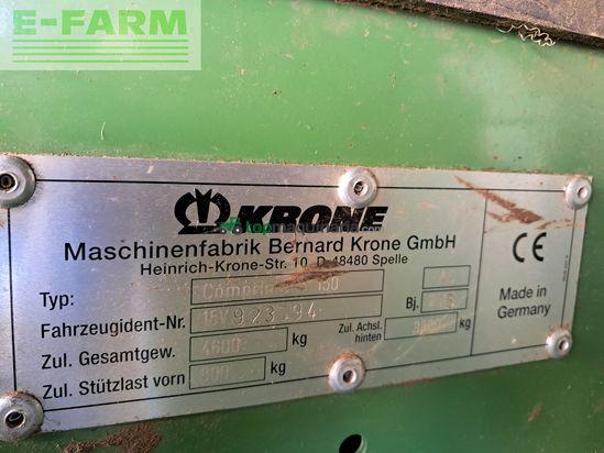 Empacadora gigant - Krone - comprima v 150 xc