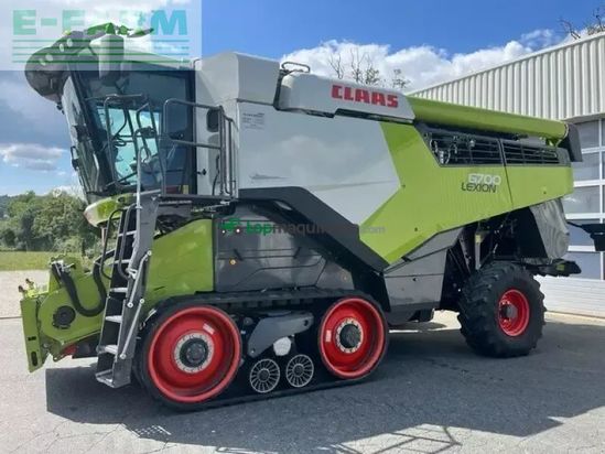 Cosechadora de Cereal - Claas - lexion 6700 tt tradition