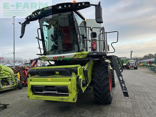 Cosechadora de Cereal - Claas - trion 660 mit vario 770