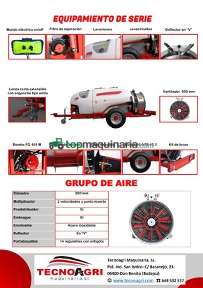 Atomizador  Arrastrado FG GROUP E007
