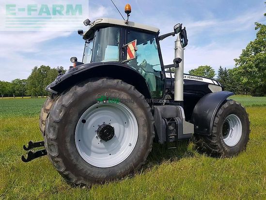Tractor agrícola -  - traktor mf 8480 / neuer triebsatz, frontzapfwelle