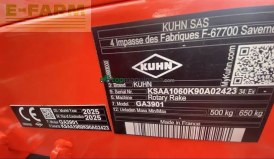 Rastrillo - Kuhn - ga 3901