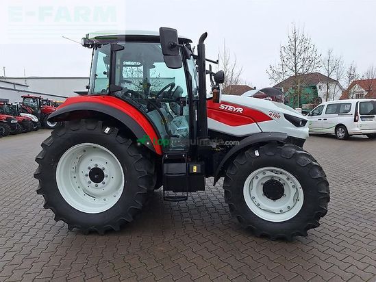 Tractor agrícola - Steyr - plus 4100 hilo