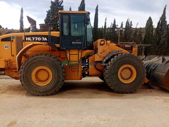 Pala cargadora Hyundai HL770-7A
