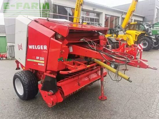 Empacadora gigant - Welger - rp 200 master rundballenpresse