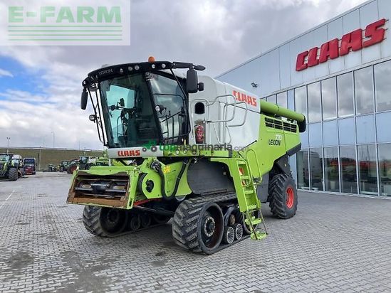 Cosechadora de Cereal - Claas - lexion 770 tt + v1200