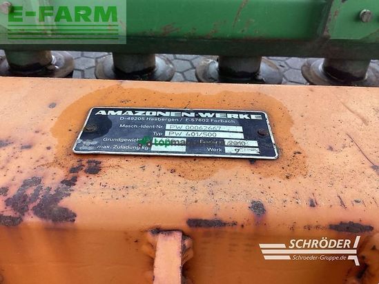 Grada rotativa - Amazone - ke 402 mit zahnpackerwalze