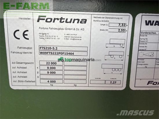 Volquet - Fortuna - fts210-5.2