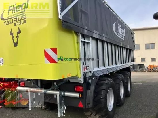 Cinta transportadora de forraje - Fliegl - gigant asw 391 taurus fox