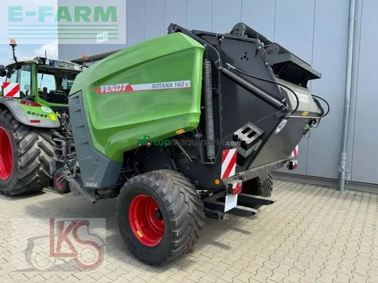 Empacadora gigant - Fendt - rotana 160 v