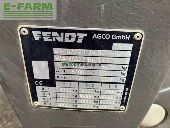 Tractor agrícola - Fendt - 828 profi +