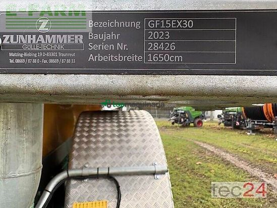 Cuba de purin - Zunhammer - ske 18.5 pu 16,5m glidefix