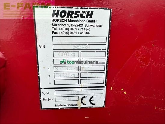 Cultivador - Horsch - tiger 3 mt