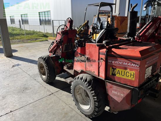 Minicargadora - Weidemann - 1705 d/m mit kabine