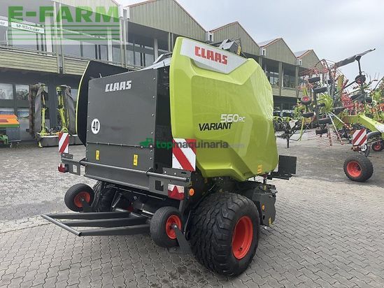 Empacadora gigant - Claas - variant 560 rc pro
