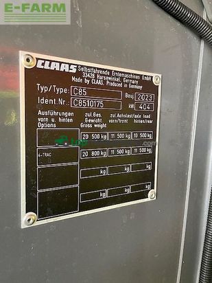 Cosechadora de Cereal - Claas - lexion 7700
