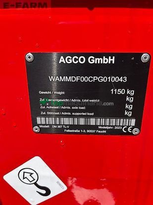 Cortacésped manual - Massey Ferguson - dm 367 tl-v