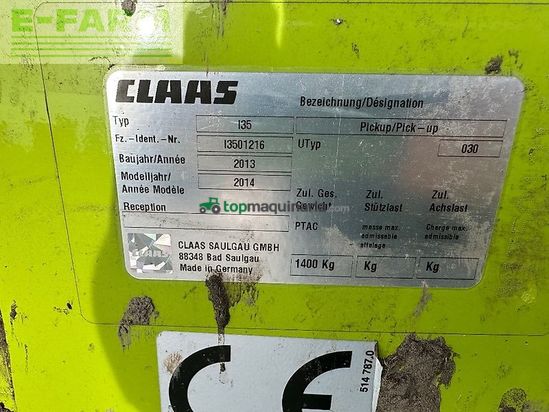 Cabezal - Claas - pu 300 profi