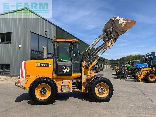 Minicargadora - JCB - 411ht wheeled loading shovel (st23361)
