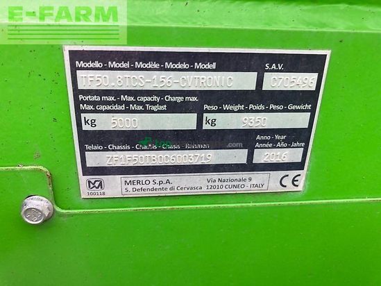 Telescopica - Merlo - tf 50.8 tcs-156 cvtronic