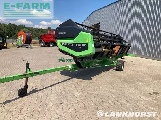 Cabezal - Deutz-Fahr - dh 720a, inkl. transportwagen
