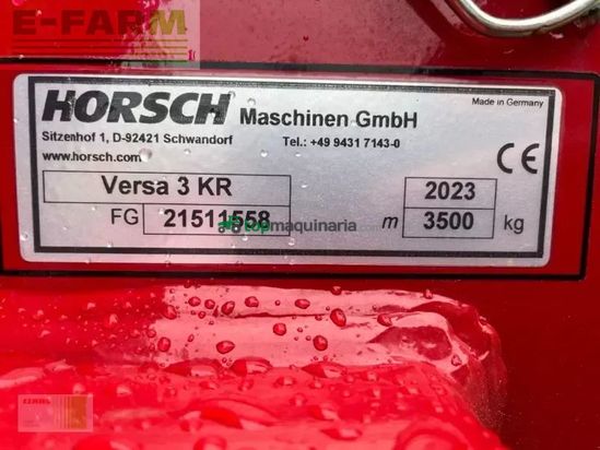 Combinado de siembra - Horsch - versa 3 kr