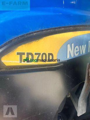 Tractor agrícola - New Holland - td70d